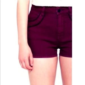 Urban Outfitters BDG High Rise 5 pocket shortie